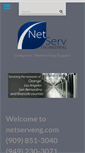 Mobile Screenshot of netserveng.com